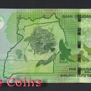 B518-UGANDA--2010烏干達紙幣5.000 Shillings(593)