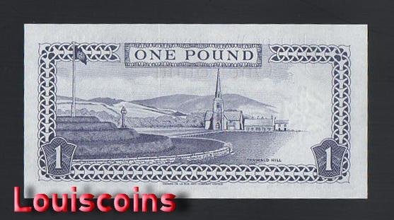 521-2 B521-ISLE OF MAN-2009男人島(曼島)紙幣,1 Pounds(B)