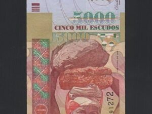 B524-CAPE VERDE-2000維德角(彿德角)紙幣5.000 Escudos(B)