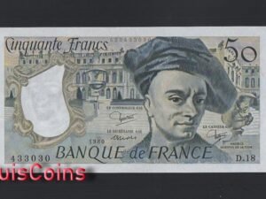 532-1 B532-FRANCE-1976-1992法國紙幣,50 Francs(B)