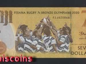B540-FIJI-2022斐濟紀念紙幣-7 Dollars（B）