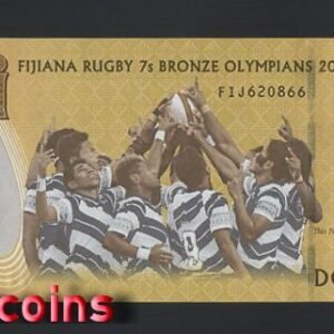 B540-FIJI-2022斐濟紀念紙幣-7 Dollars（B）