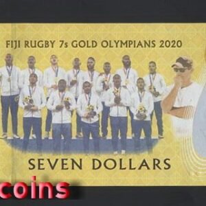 B540-FIJI-2022斐濟紀念紙幣-7 Dollars（B）