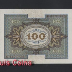 B547-GERMANY - Reichsbank-1920德國紙幣,100 Mark(B)