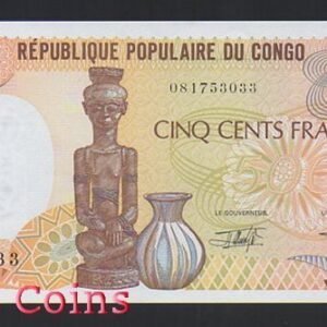 549-1 B549-CONGO--1991剛果紙幣500 Francs(B)