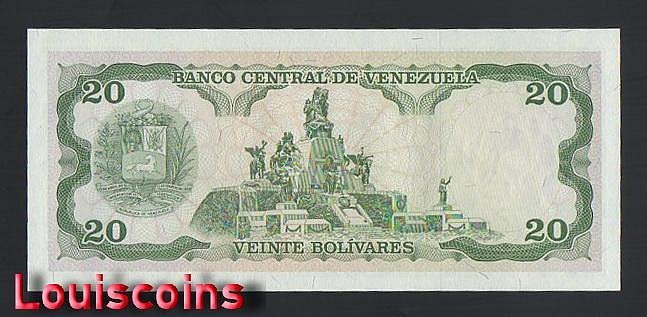 554-2 B554-VENEZUELA-1998委內瑞拉紙幣,20 Bolívares(945)