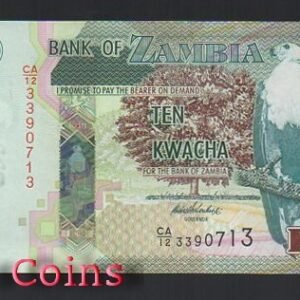 557-1 B557-ZAMBIA--2012尚比亞紙幣10 Kwacha(763)