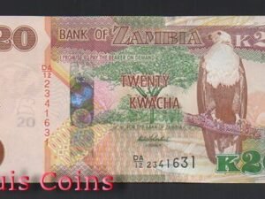 B559-ZAMBIA--2012尚比亞紙幣20 Kwacha(761)
