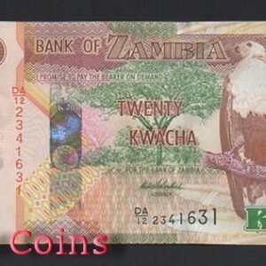 559-1 B559-ZAMBIA--2012尚比亞紙幣20 Kwacha(761)