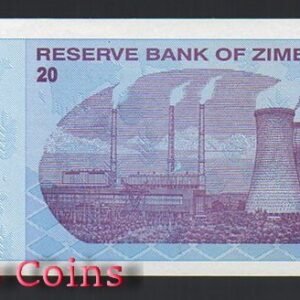 564-2 B564-ZIMBABWE--2009辛巴威紙幣20 Dollars(745)