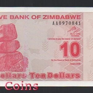 565-1 B565-ZIMBABWE--2009辛巴威紙幣10 Dollars(744)