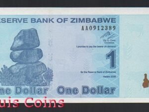 B566-ZIMBABWE--2009辛巴威紙幣1 Dollar（743）