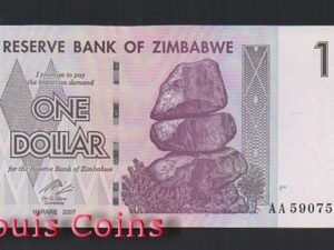 B567-ZIMBABWE--2007辛巴威紙幣1 Dollar(742)