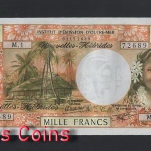 573-1 B573-NEW HEBRIDES-(1970-1978)新赫布里底島紙幣(1300)