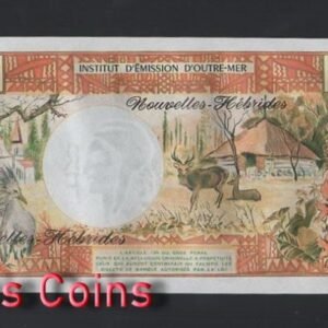 573-2 B573-NEW HEBRIDES-(1970-1978)新赫布里底島紙幣(1300)