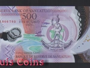 B584-VANUATU--2017萬那杜塑膠鈔票500 Vatu(411)