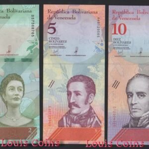 587-13 B587-VENEZUELA--委內瑞拉紙幣三套(共21張)(O)