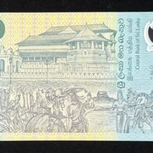 B591-Ceylon(SRI LANKA)-1998錫蘭(斯里蘭卡)塑膠紀念紙幣-200 Rupees含冊(T)
