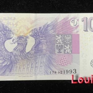 592-2 B592-CZECHIA-2008捷克紙幣,1000 Korun(B)