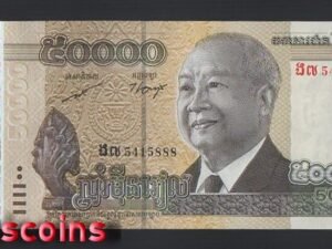 B601-CAMBODIA-2013柬埔寨紙幣-50.000 Riels(253)