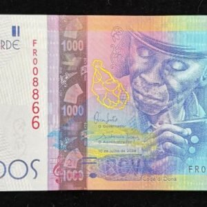 603-1 B603-CAPE VERDE-2024佛得角(維德角)紙幣-1000 Escudos(43)