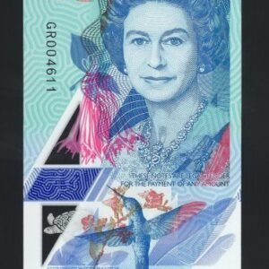 B605-EAST CARIBBEAN STATES-2019東加勒比海塑膠鈔票-10 Dollars（750）