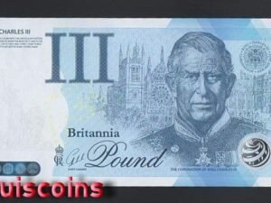 B610-GREAT BRITAIN-2023英國塑膠Fantasy Note-查爾斯登基紀念券(AO)