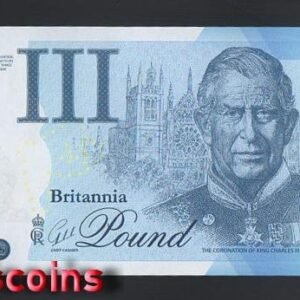 B610-GREAT BRITAIN-2023英國塑膠Fantasy Note-查爾斯登基紀念券(AO)