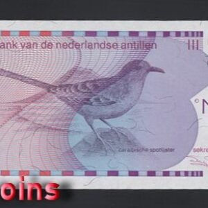 B619-NETHERLANDS ANTILLES-1986荷屬安地列斯紙幣250(HB)
