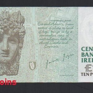 B622-IRELAND-(1993-1999)-愛爾蘭鈔票-10 Pound(BO)