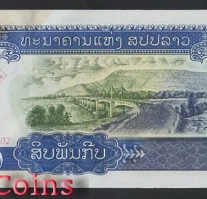 B623-LAOS--2002 寮國(老窩)紙幣10.000 Kip(1350)