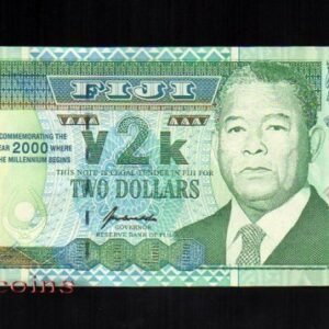 B630-FIJI-2000年斐濟紀念鈔票-2 Dollars(57)