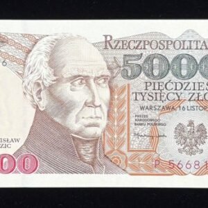 B634-POLAND-1993波蘭紙幣 -50.000 Złotych(BO)