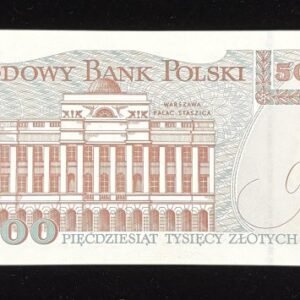 B634-POLAND-1993波蘭紙幣 -50.000 Złotych(BO)