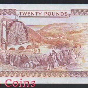 B636-ISLE OF MAN--2002男人島(曼島)紙幣20 Pounds(B)