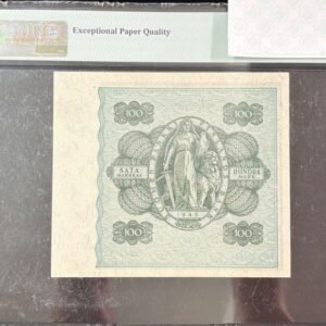 B639-FINLAND-1945芬蘭鈔票-100 Markkaa(O)