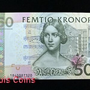 640-1 B640-SWEDEN-2004-2011瑞典紙幣,50 Kronor(1061)