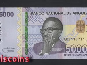 641-1 B641-ANGOLA-2020安哥拉鈔票-5.000 Kwanzas(O)