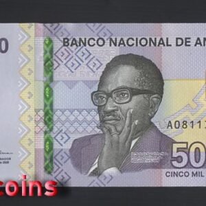 641-1 B641-ANGOLA-2020安哥拉鈔票-5.000 Kwanzas(O)