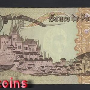 642-2 B642-PORTUGAL-1968 & 1980葡萄牙紙鈔.50 Escudos(BO)