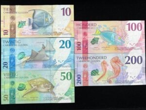 643-1 B643-CURAÇAO&SINT MAARTEN-2025庫拉索聖馬丁紙幣-10-200Caribische Gulden(683)