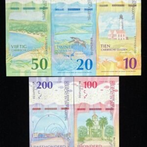 643-2 B643-CURAÇAO&SINT MAARTEN-2025庫拉索聖馬丁紙幣-10-200Caribische Gulden(683)
