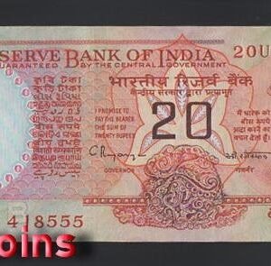645-1 B645-INDIA-1970-2002印度紙幣-20 Rupees(691)