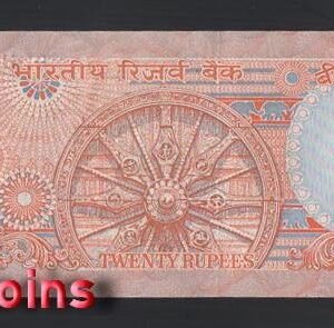 645-2 B645-INDIA-1970-2002印度紙幣-20 Rupees(691)