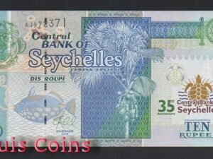 646-1 B646-SEYCHELLES --2013塞席爾紀念紙幣10 Rupees(BO)