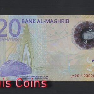 648-2 B648-MOROCCO-2019摩洛哥塑膠紀念鈔20 Dirhams(1275)