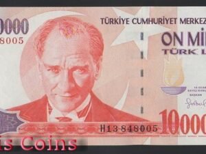 654-1 B654-TURKEY --1999土耳其紙幣10.000.000 Tk Lirası(O)
