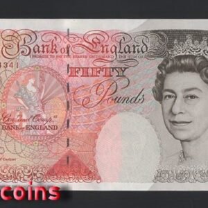 656-1 B656-GREAT BRITAIN-1993-94英國紙幣, 50 Pounds(BO)