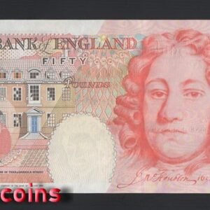 656-2 B656-GREAT BRITAIN-1993-94英國紙幣, 50 Pounds(BO)