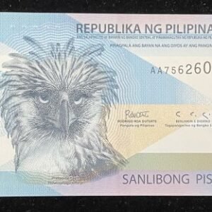 669-1 B669-PHILIPPINES-2022菲律賓紙幣AA版,1000 Piso(84)